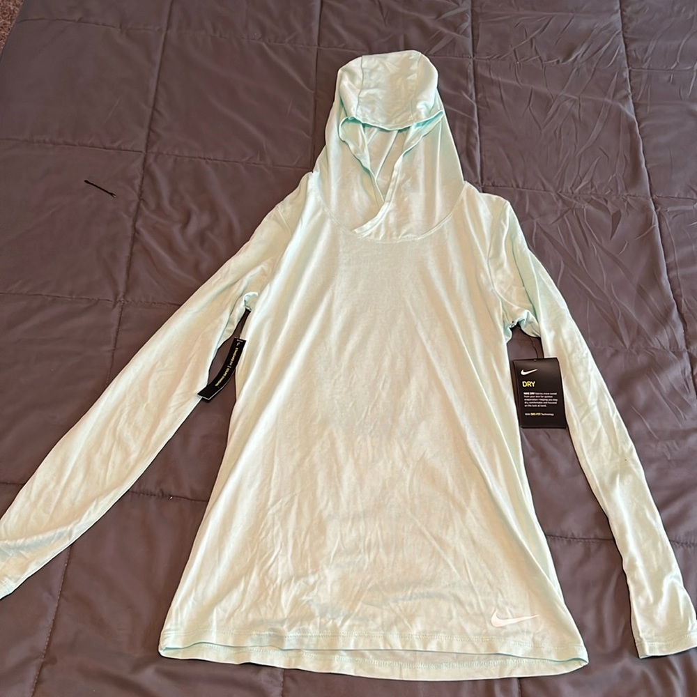 Nike hooded shirt